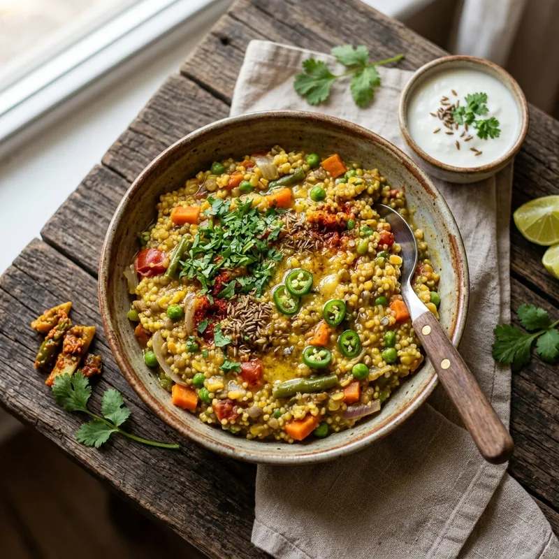 Foxtail Millet Khichdi recipe