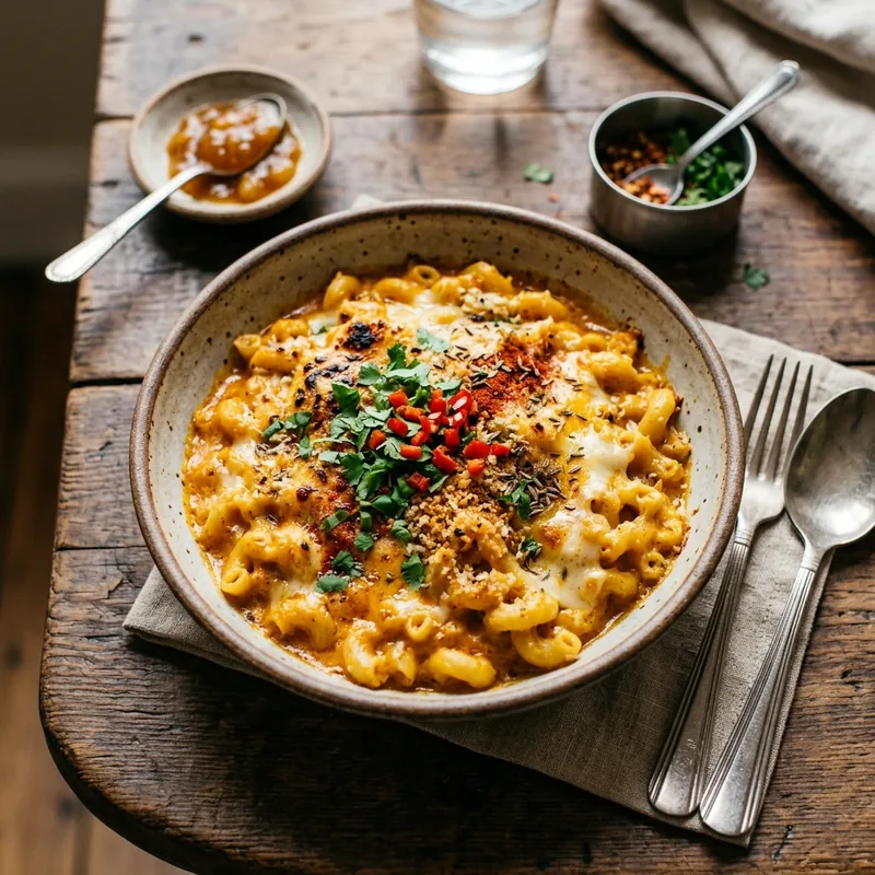 Masala Mac and Cheese recipe