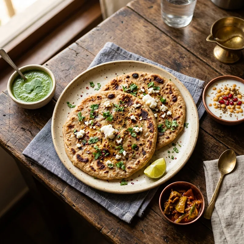 Paneer Paratha recipe