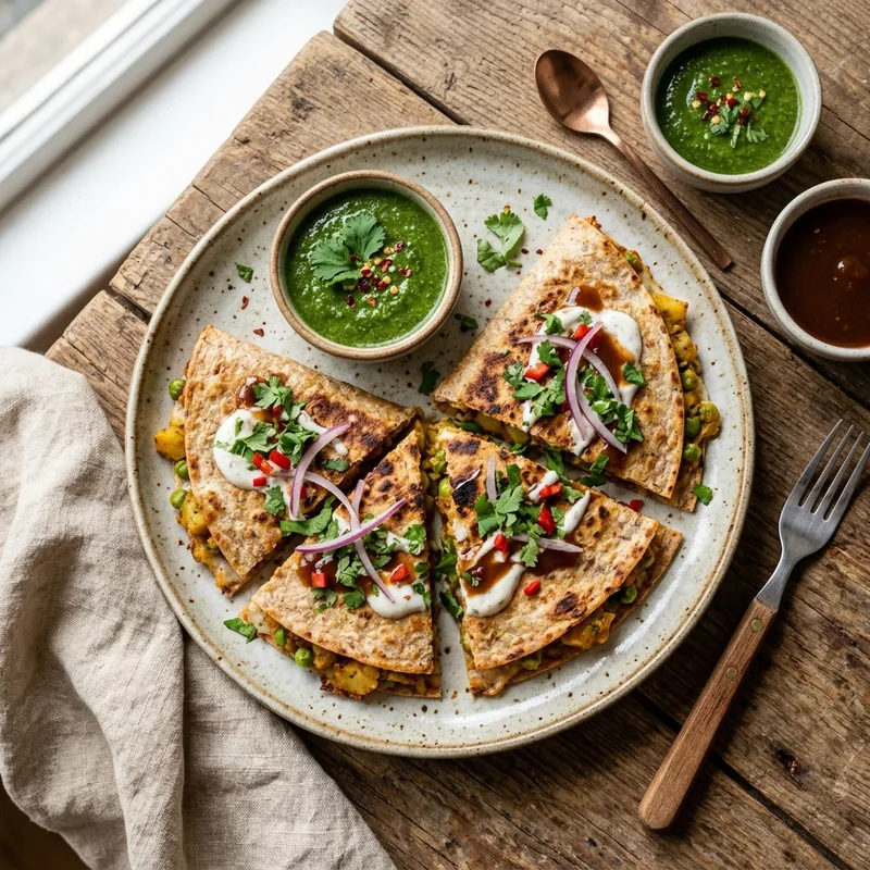 Samosa Quesadilla recipe